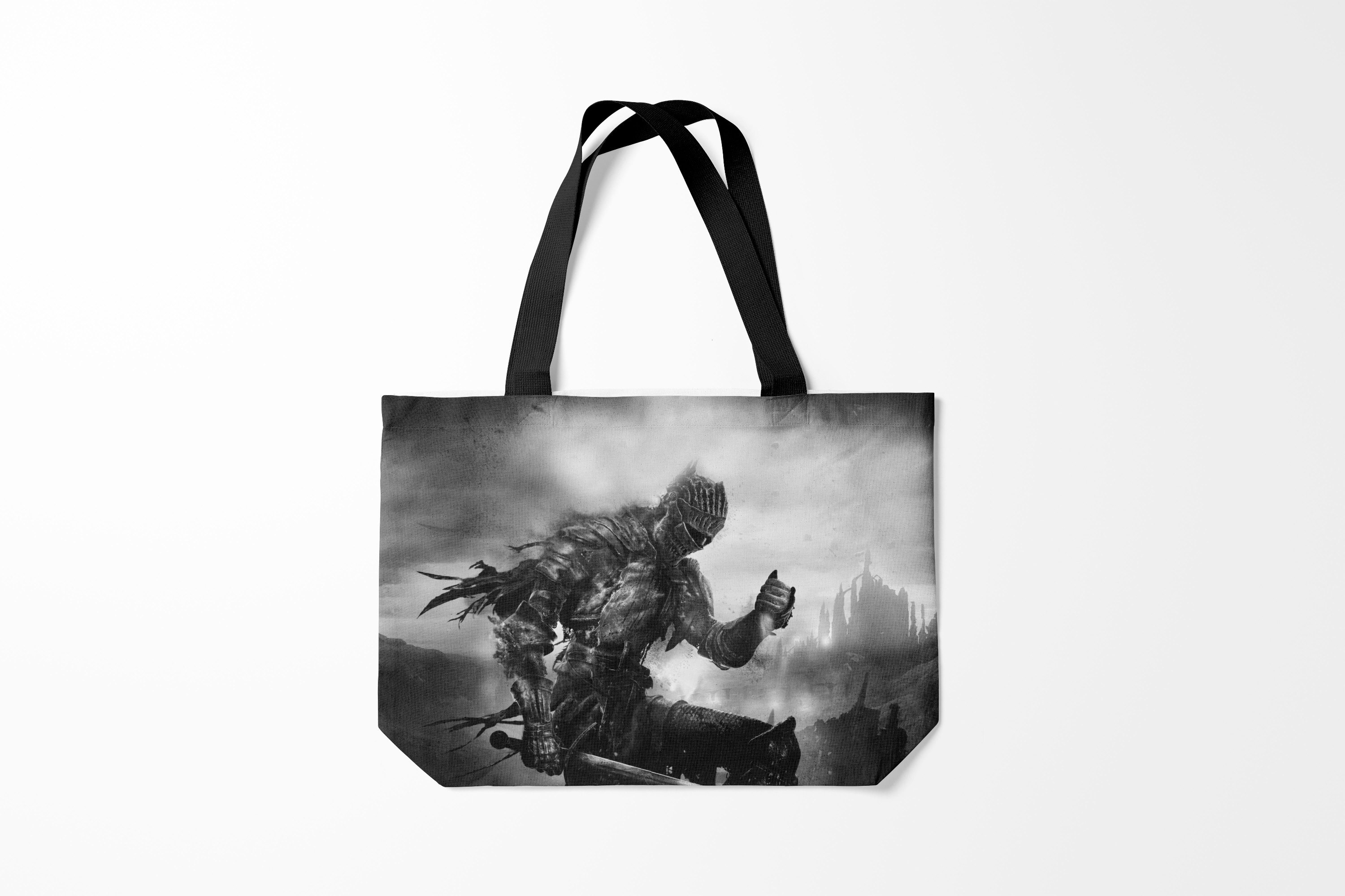 

Сумка шoппер унисекс Burnettie Разные игры DARK SOULS, серый, Разные игры DARK SOULS