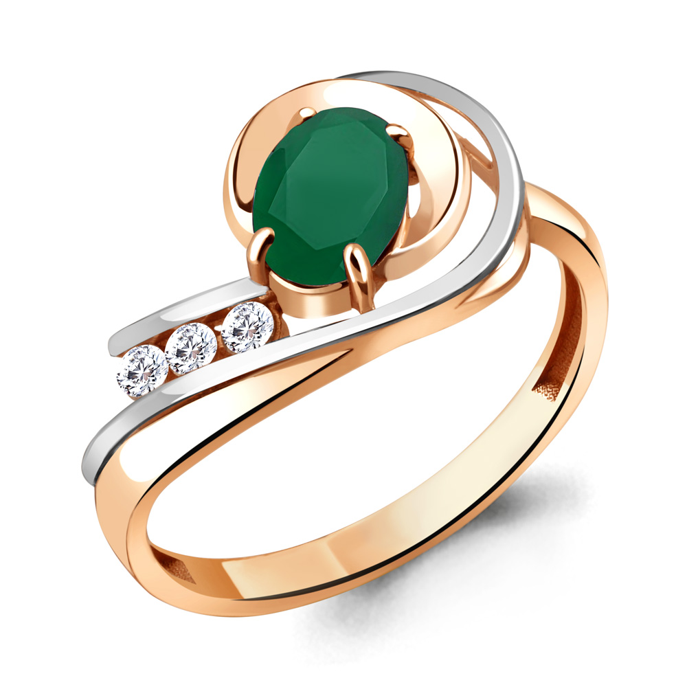

Кольцо из серебра р.  AQUAMARINE 6933009А_925_з, 6933009А_925_з