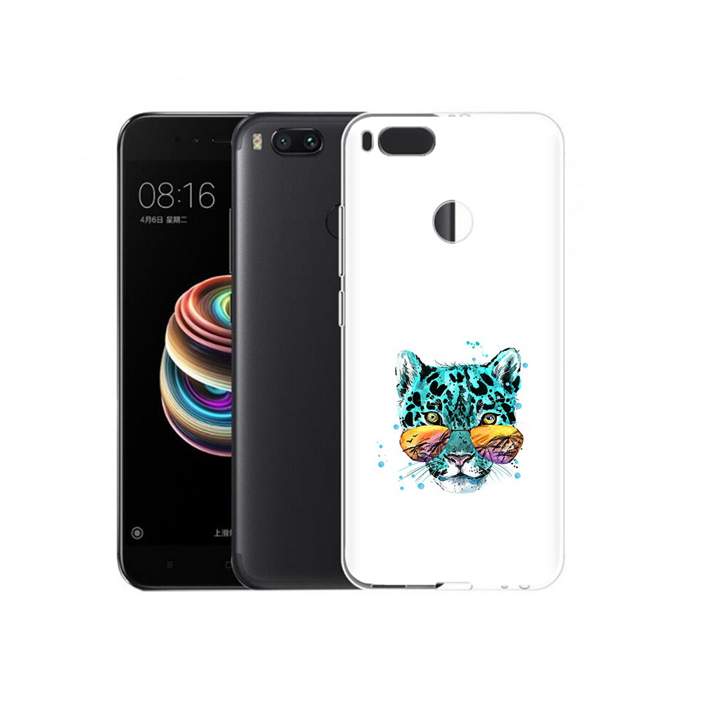 

Чехол MyPads Tocco для Xiaomi Mi 5X голубой лео (PT75177.336.294), Прозрачный, Tocco
