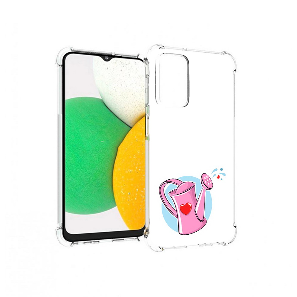 

Чехол MyPads Tocco для Samsung Galaxy A23 Лейка любви 14 февраля, Прозрачный, Tocco