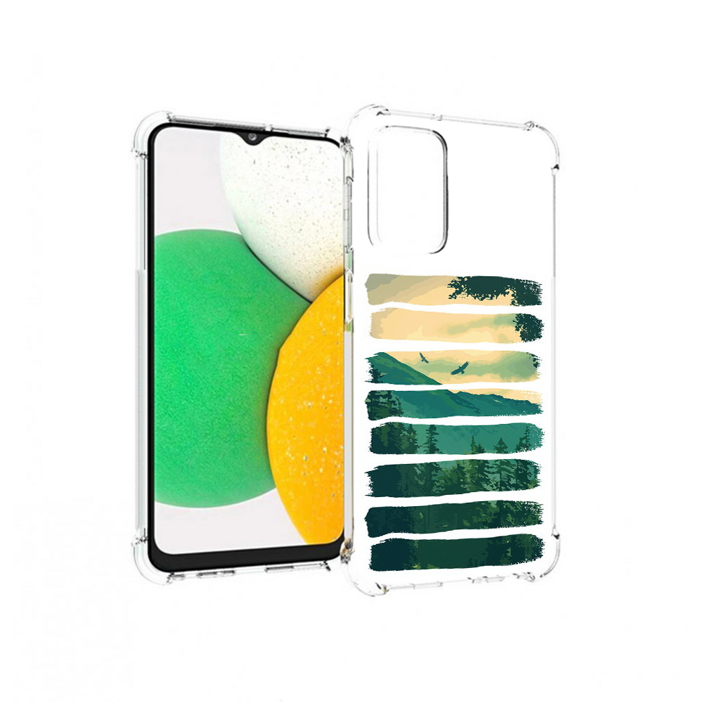 

Чехол MyPads Tocco для Samsung Galaxy A23 Лесная чаща, Прозрачный, Tocco