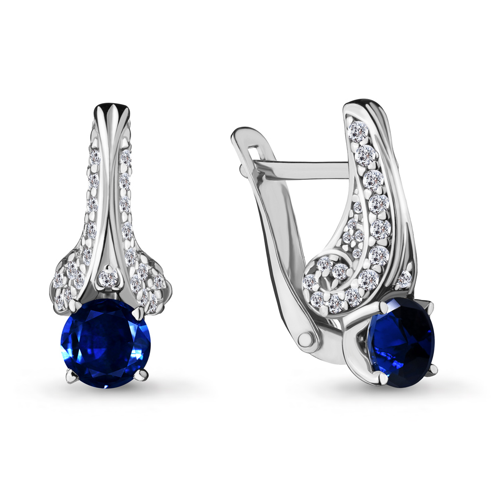 

Серьги из серебра 42978Б_925_р, 42978Б_925_р