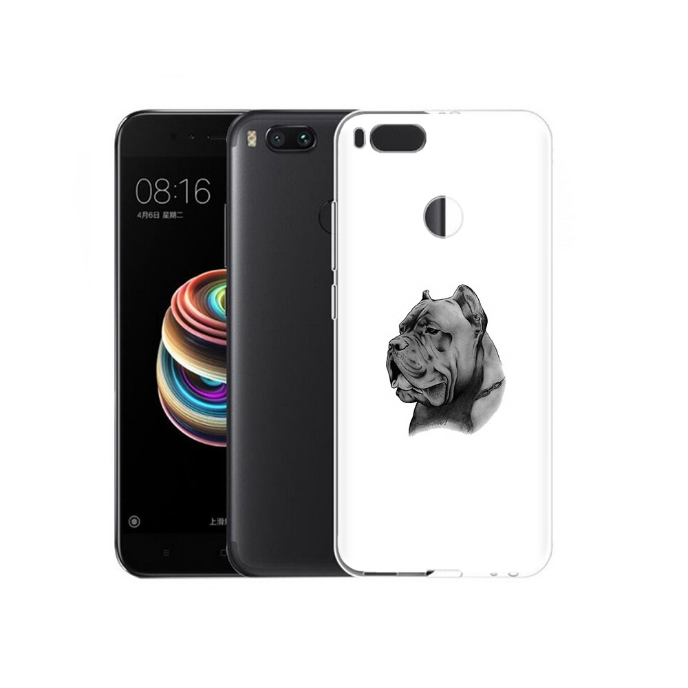 

Чехол MyPads Tocco для Xiaomi Mi 5X грозный бульдог (PT75177.336.300), Прозрачный, Tocco
