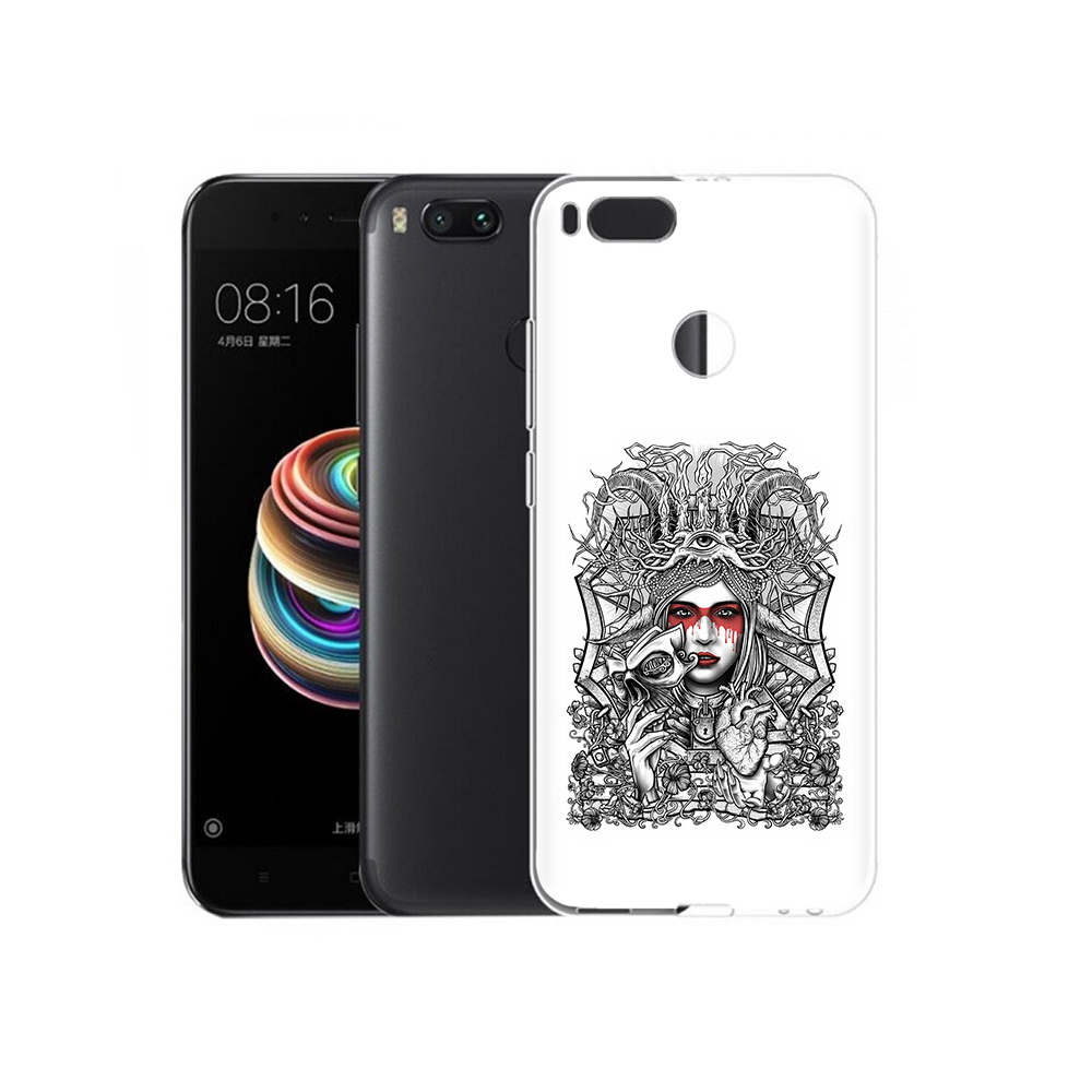 Чехол MyPads Tocco для Xiaomi Mi 5X грусная девушка (PT75177.336.302)