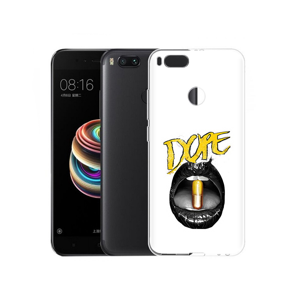 

Чехол MyPads Tocco для Xiaomi Mi 5X губы (PT75177.336.303), Прозрачный, Tocco