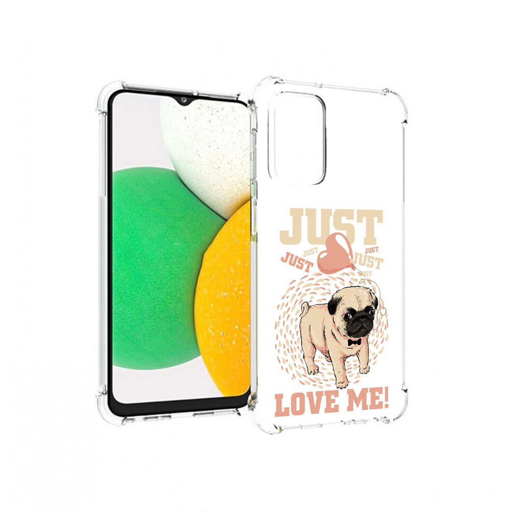 

Чехол MyPads Tocco для Samsung Galaxy A23 Люби меня, Прозрачный, Tocco