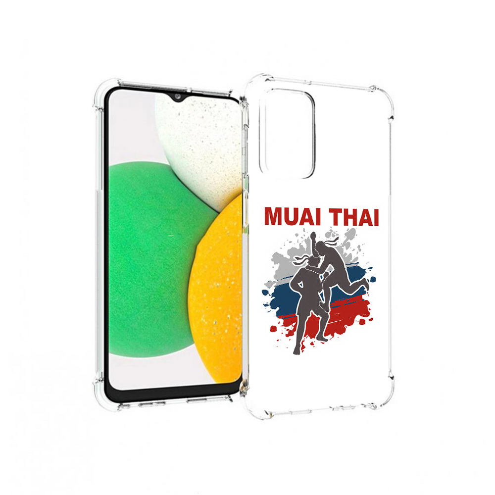 

Чехол MyPads Tocco для Samsung Galaxy A23 Муайтай, Прозрачный, Tocco