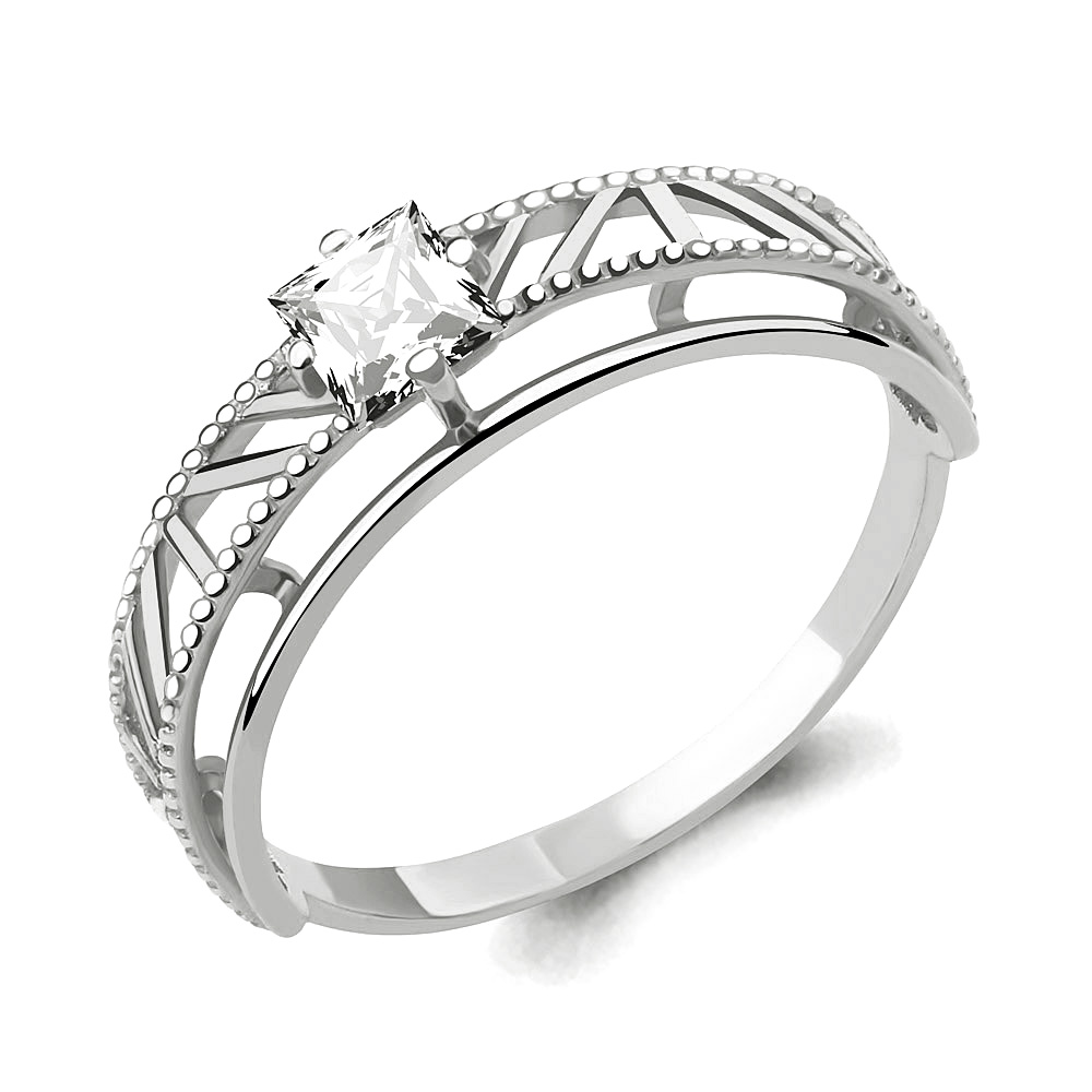 

Кольцо из серебра р. 17,5 AQUAMARINE 68054_925_р, 68054_925_р