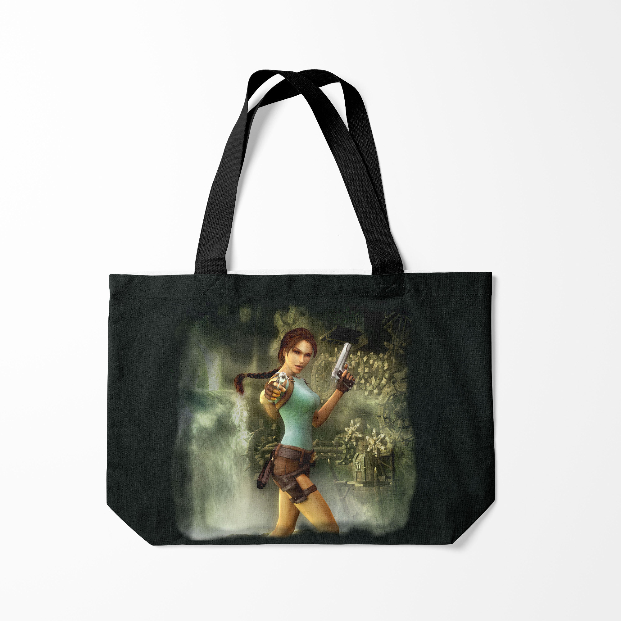 

Сумка шoппер унисекс Burnettie TOMB RAIDER, черный, TOMB RAIDER
