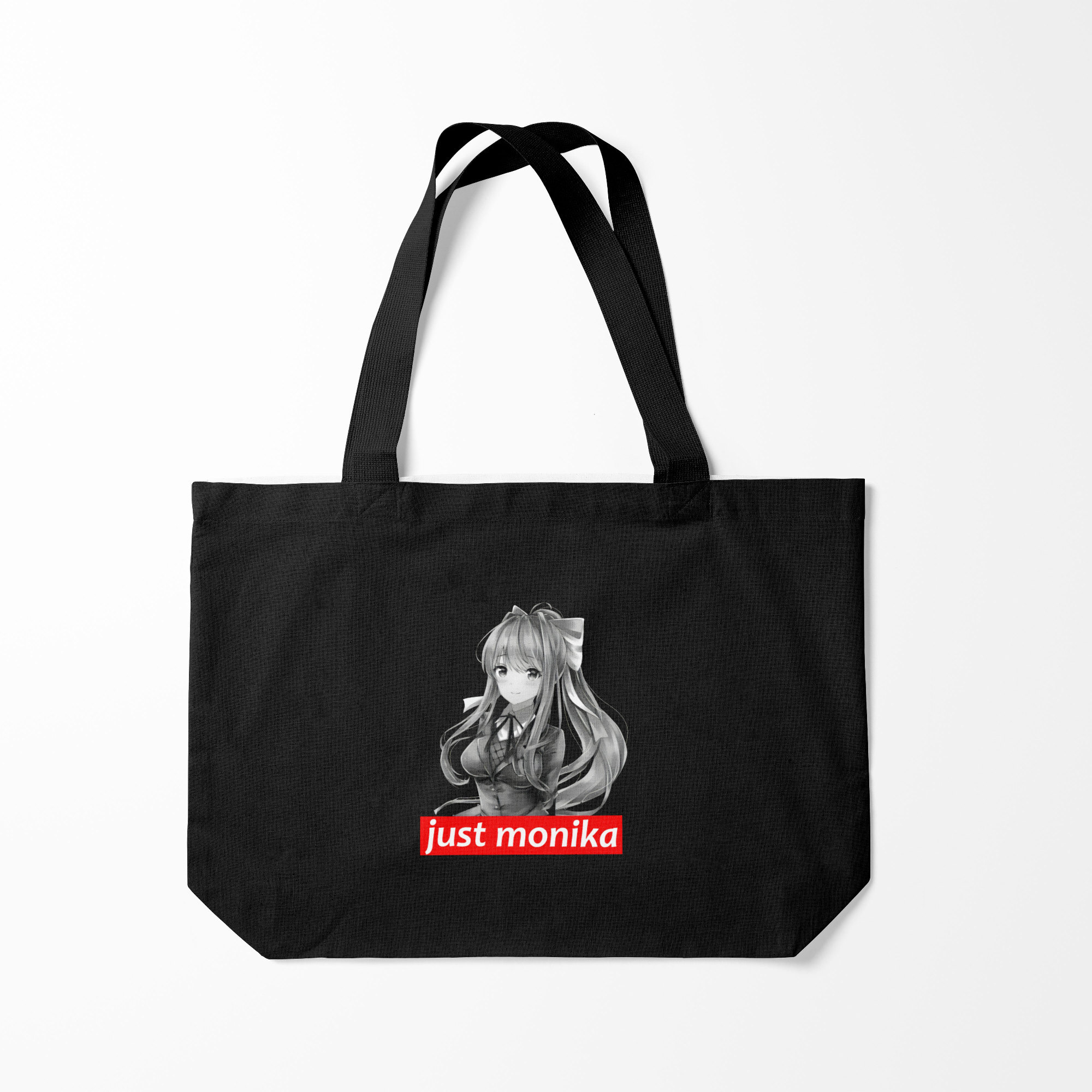 

Сумка шoппер унисекс Burnettie Just Monika, черный, Just Monika