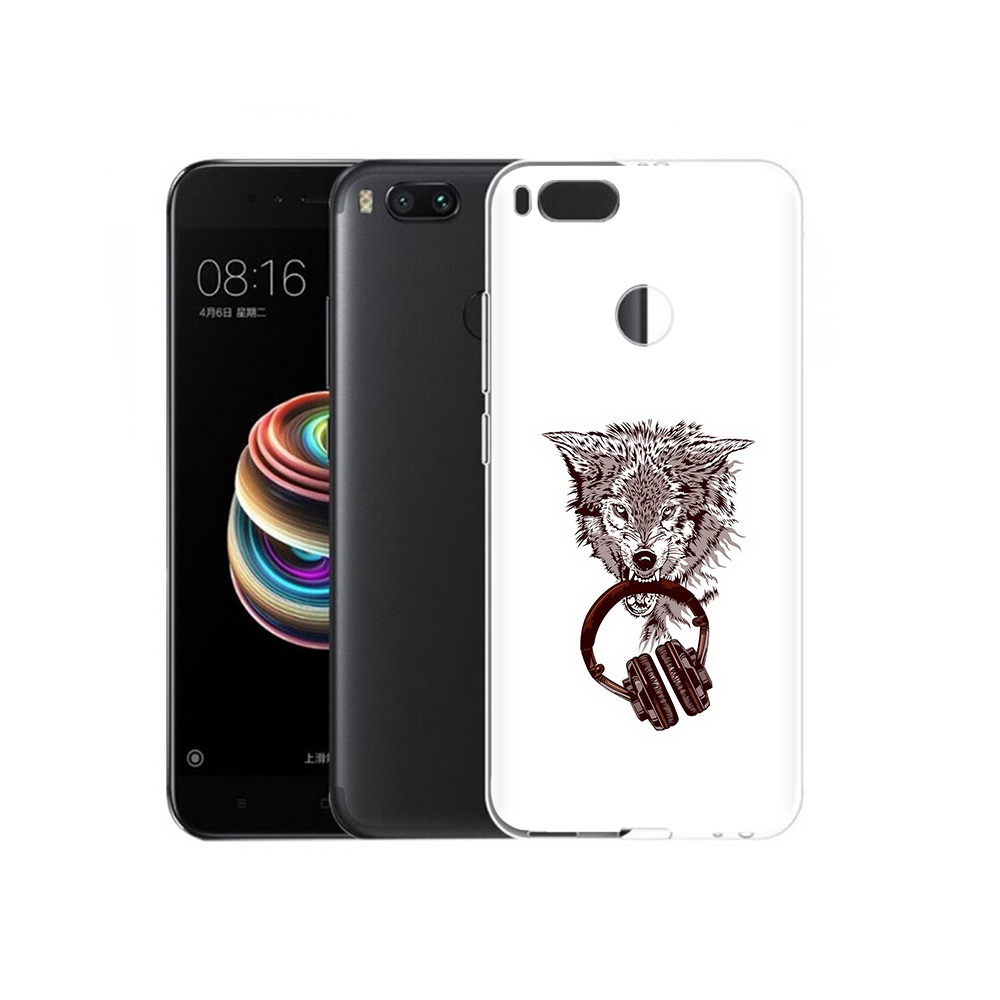 

Чехол MyPads Tocco для Xiaomi Mi 5X дикий волк (PT75177.336.325), Прозрачный, Tocco