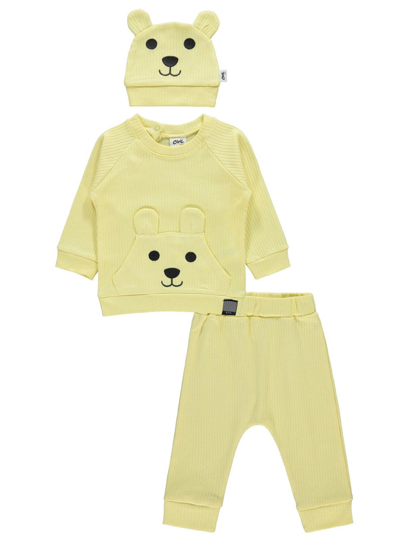 

Костюм Civil Baby 17330E833Y21-3 желтый 6-9 мес (доставка из-за рубежа), 17330E833Y21-3