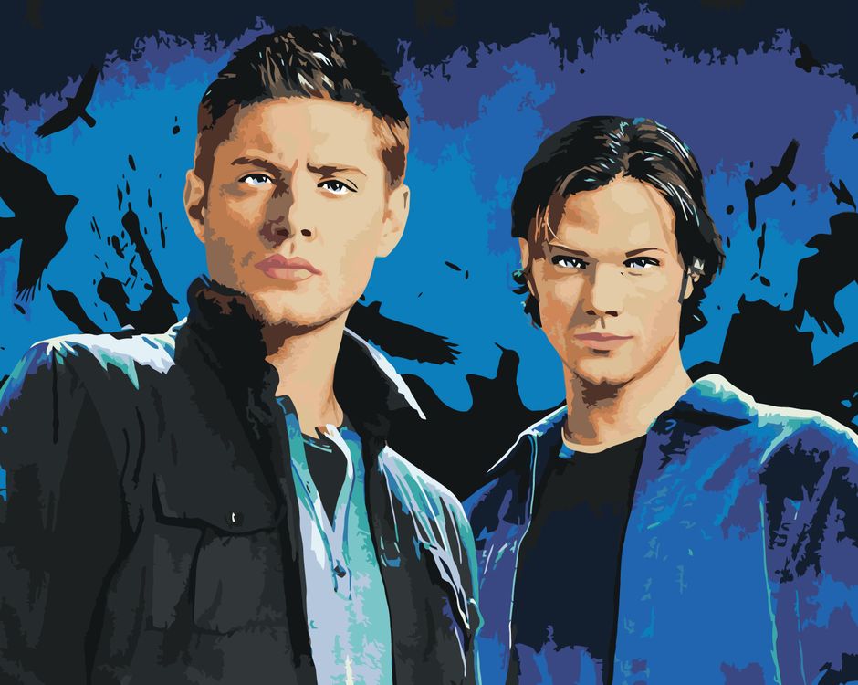 

Картина по номерам «Сверхъестественное: Дин и Сэм Винчестеры 2», Supernatural-008, Сверхъестественное: Дин и Сэм Винчестеры 2