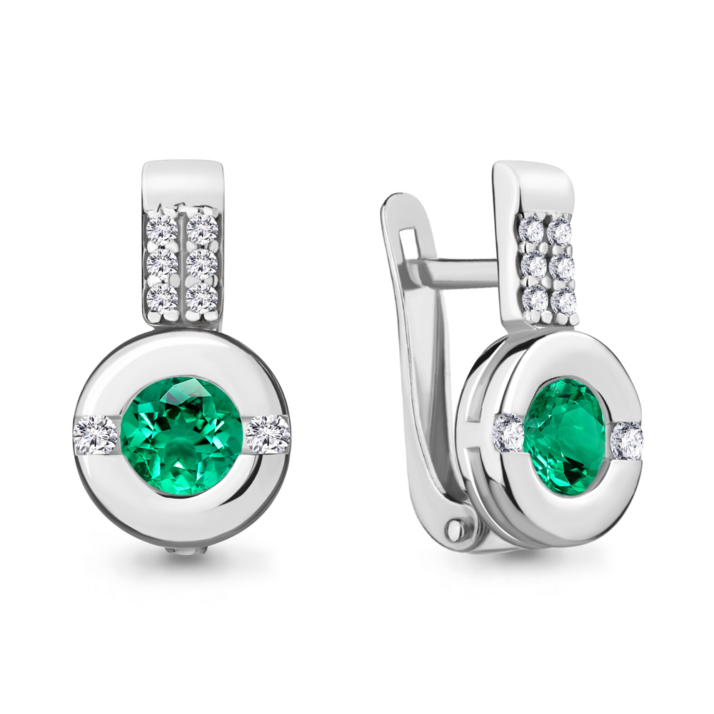 

Серьги из серебра 43473АГ_925_р, 43473АГ_925_р
