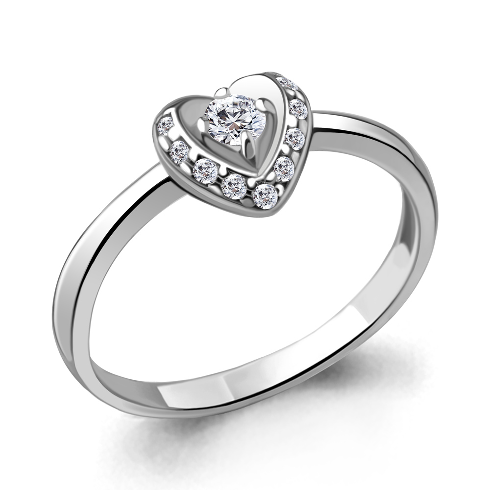 

Кольцо из серебра р. 17 AQUAMARINE 68934А_925_р, 68934А_925_р