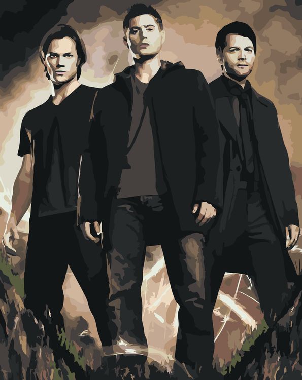 

Картина по номерам «Cверхъестественное: Дин, Сэм и Кастиэль 5», Supernatural-013, Cверхъестественное: Дин, Сэм и Кастиэль 5