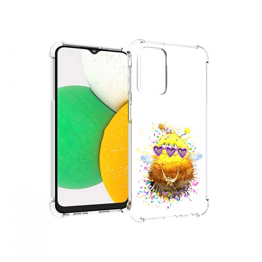 

Чехол MyPads Tocco для Samsung Galaxy A23 Пушитый шмель, Прозрачный, Tocco