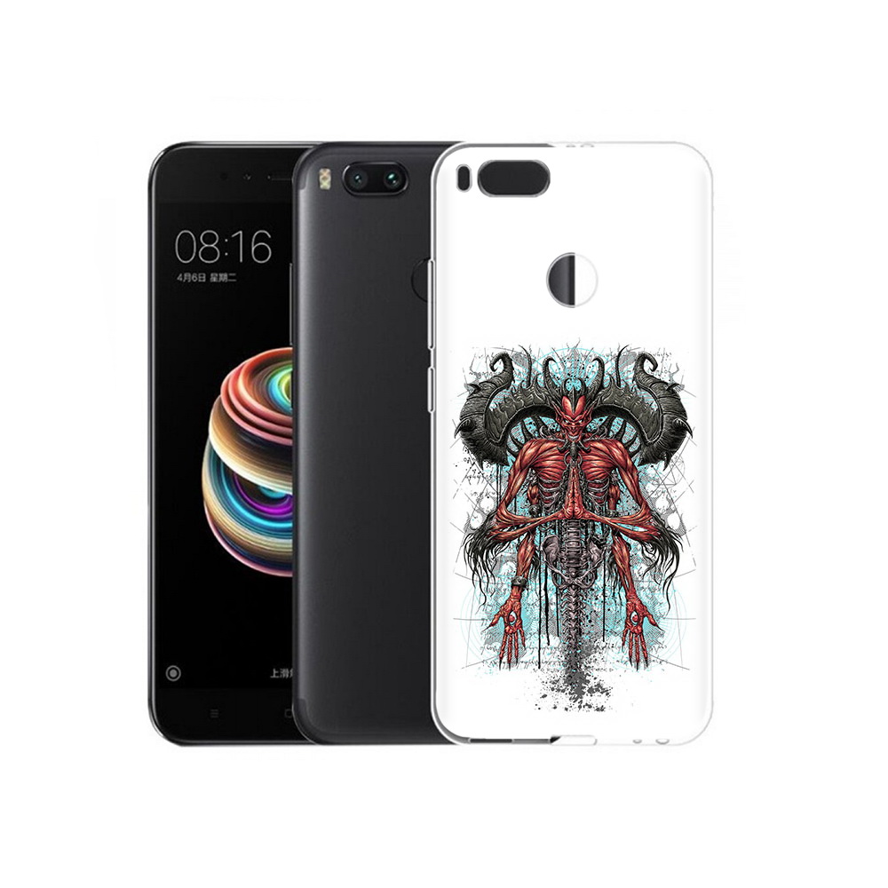 

Чехол MyPads Tocco для Xiaomi Mi 5X дьявол (PT75177.336.340), Прозрачный, Tocco