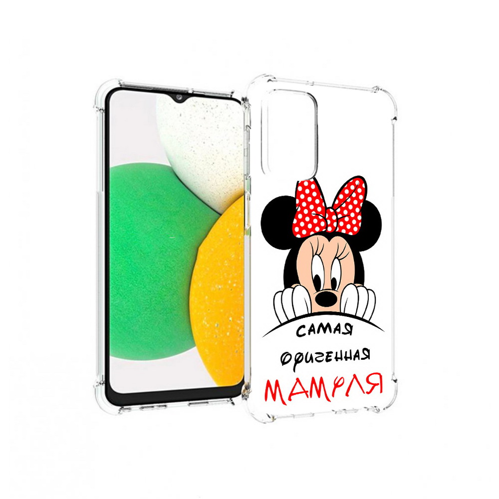 

Чехол MyPads Tocco для Samsung Galaxy A23 Самая лучшая мамуля Мини Маус, Прозрачный, Tocco