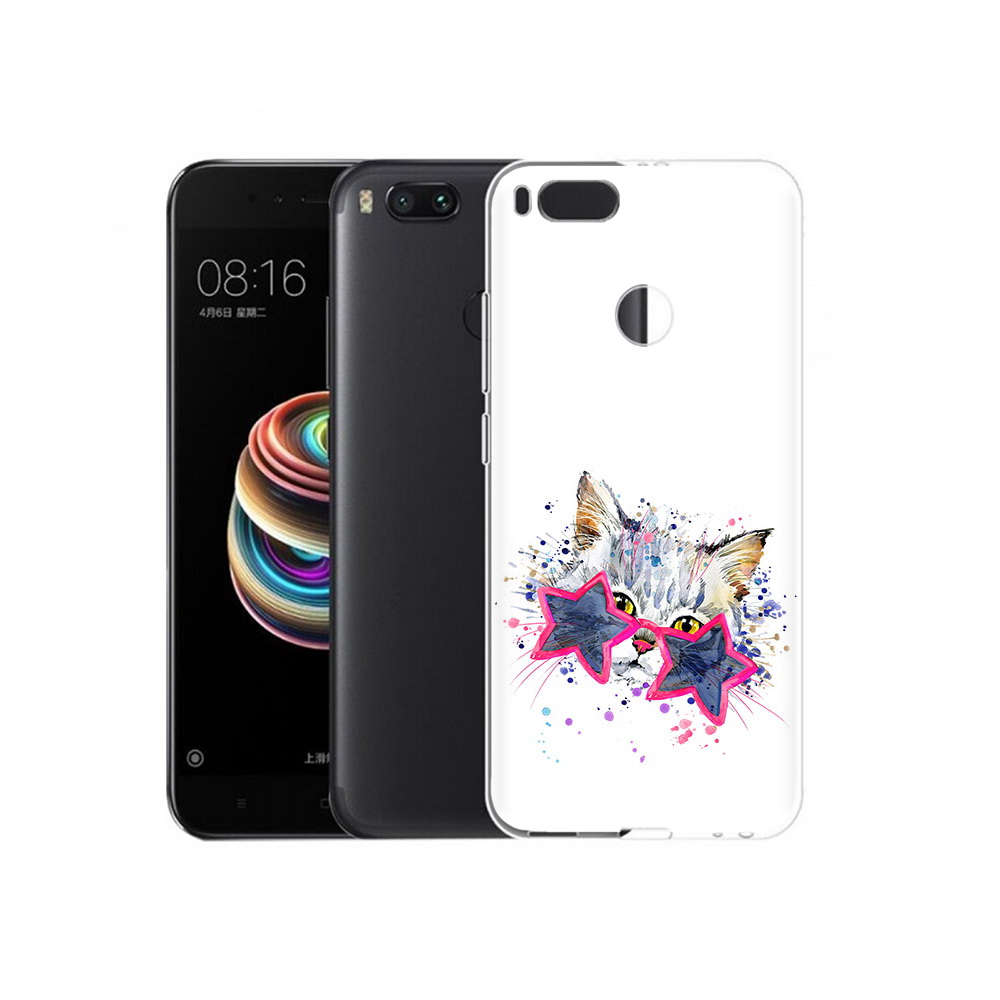 

Чехол MyPads Tocco для Xiaomi Mi 5X звездные очки (PT75177.336.353), Прозрачный, Tocco