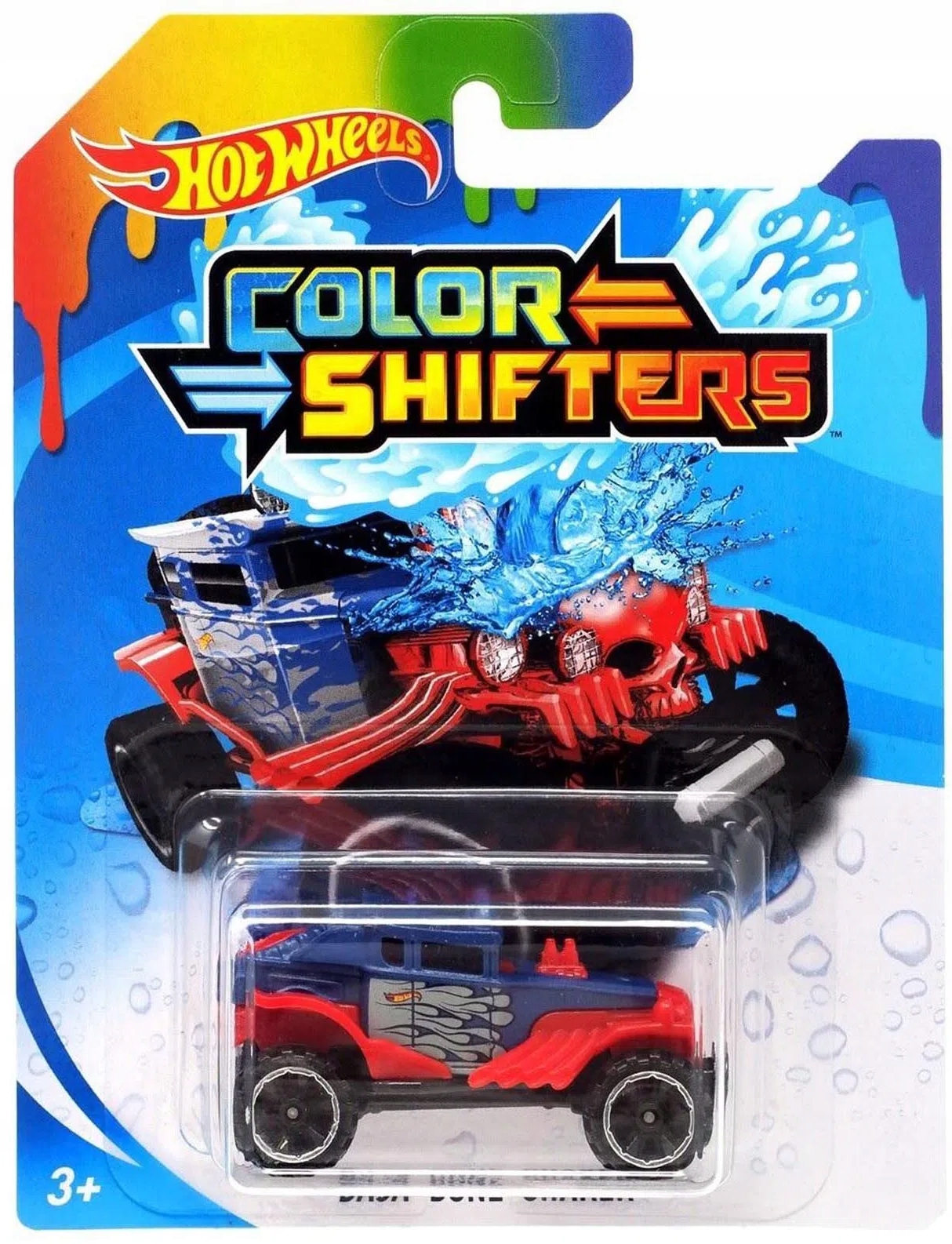 Машинка Hot Wheels Bhr15 Color Shifters Baja Bone Shaker, Cfm28-la15