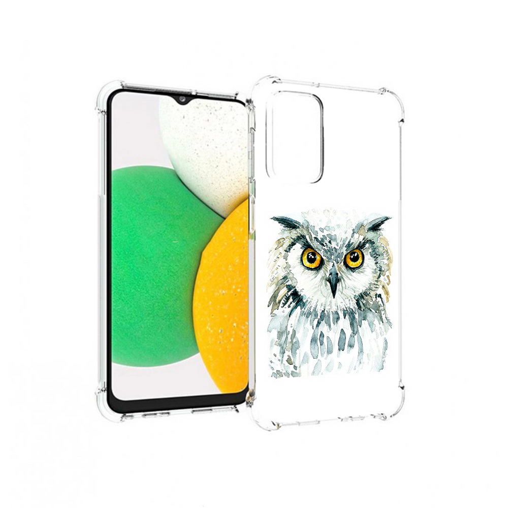 Чехол MyPads Tocco для Samsung Galaxy A23 Серьезная сова