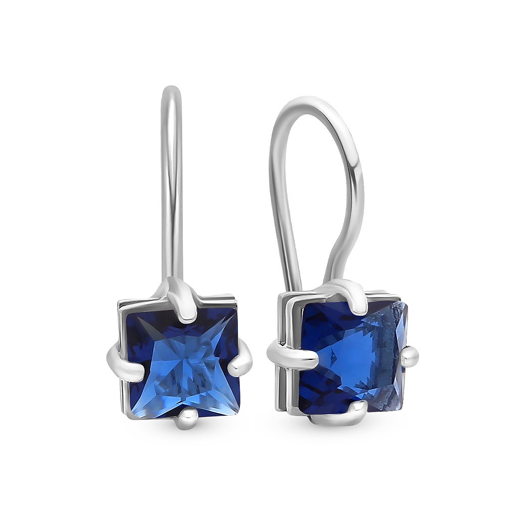 

Серьги из серебра с фианитом 585Gold 902000483, 902000483