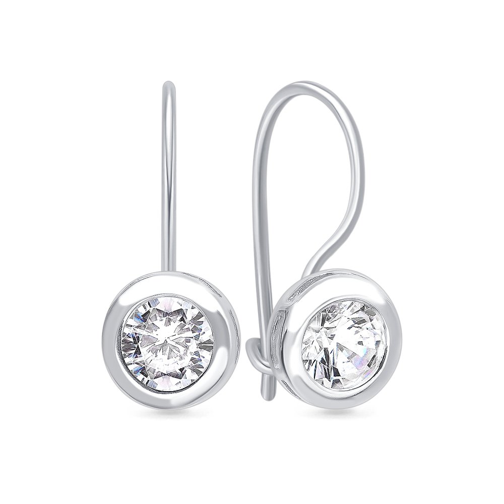 

Серьги из серебра с фианитом 585Gold 902000493, 902000493