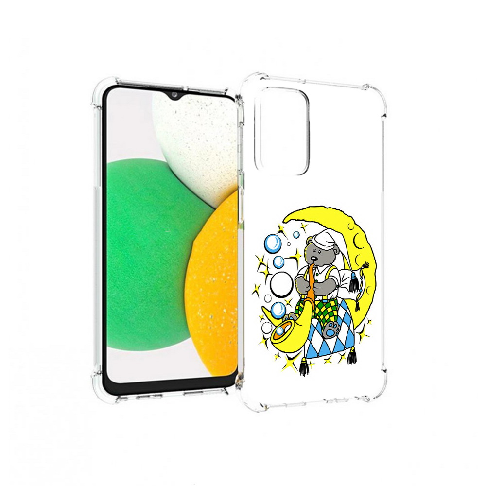 

Чехол MyPads Tocco для Samsung Galaxy A23 Сырная луна, Прозрачный, Tocco