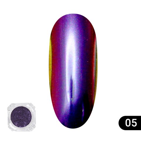 

Втирка для ногтей Global Fashion, Chameleon powder Fine 05