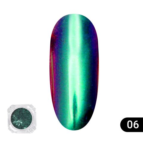 

Втирка для ногтей Global Fashion, Chameleon powder Fine 06