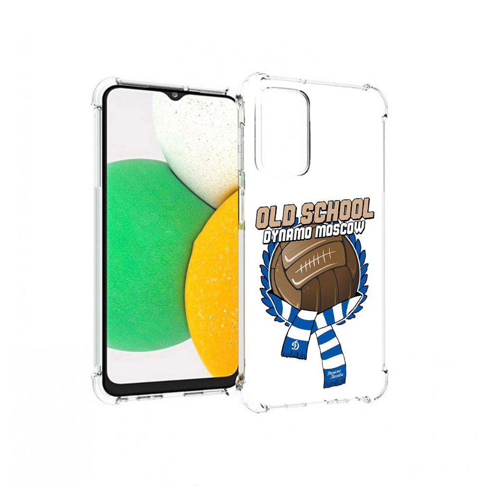 

Чехол MyPads Tocco для Samsung Galaxy A23 ФК Динамо олд скул, Прозрачный, Tocco