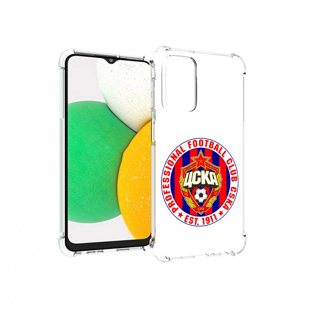 Чехол MyPads Tocco для Samsung Galaxy A23 ФК ЦСК логотип