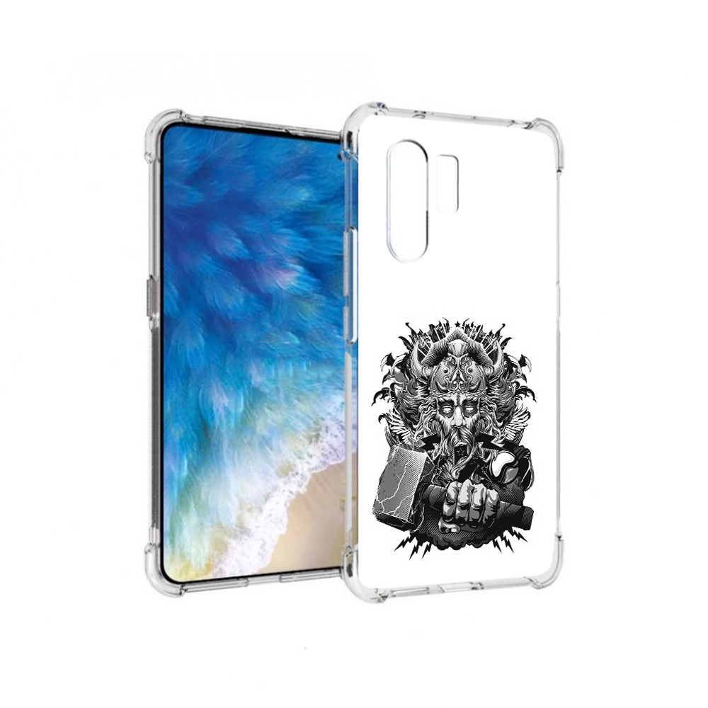 

Чехол MyPads Tocco для Vivo X30 злой тор (PT142331.408.363), Прозрачный, Tocco