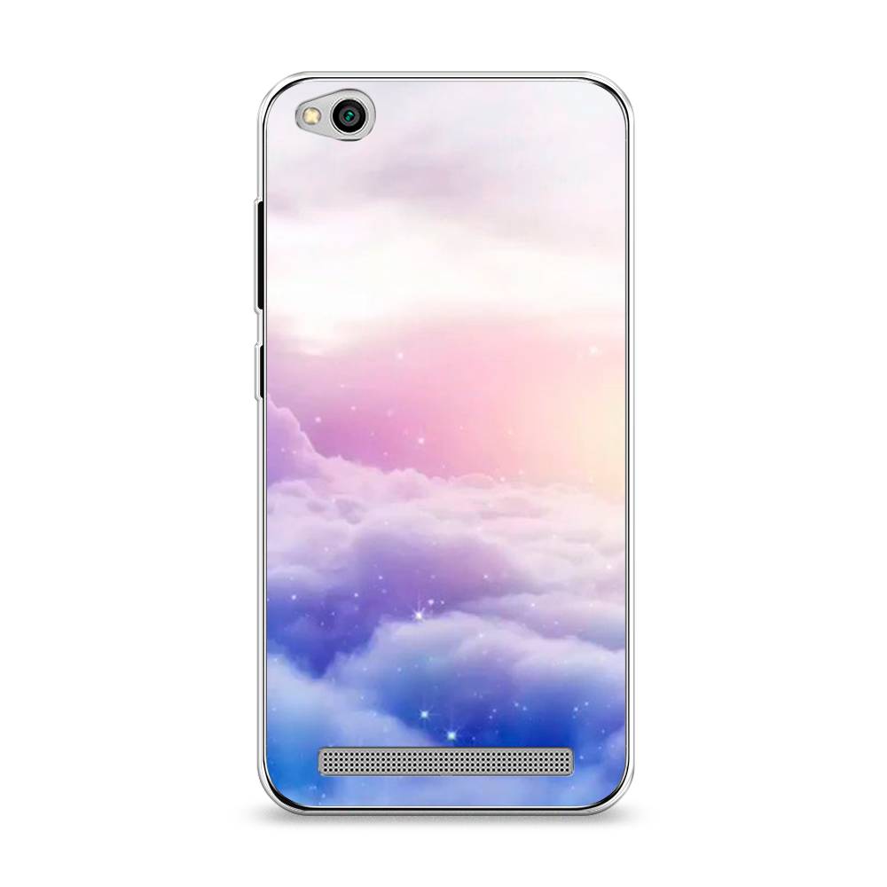 

Чехол на Xiaomi Redmi 5A "Небеса", Голубой;белый;розовый, 32850-2