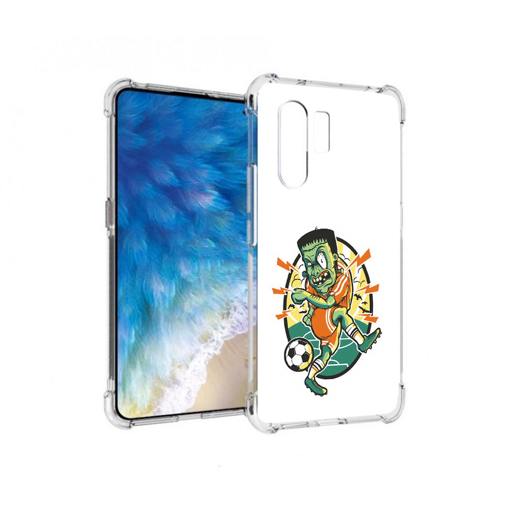 

Чехол MyPads Tocco для Vivo X30 зомби футболист (PT142331.408.368), Прозрачный, Tocco