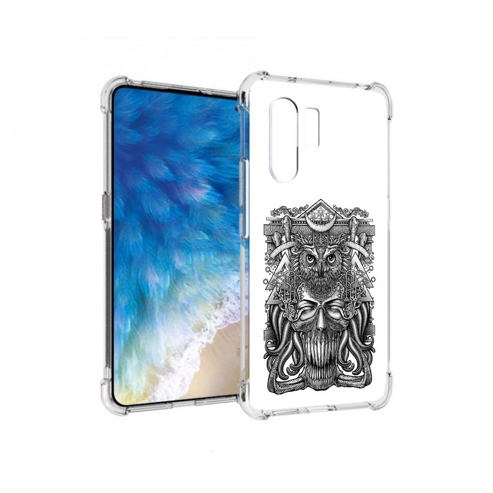 

Чехол MyPads Tocco для Vivo X30 зубастая сова (PT142331.408.369), Прозрачный, Tocco