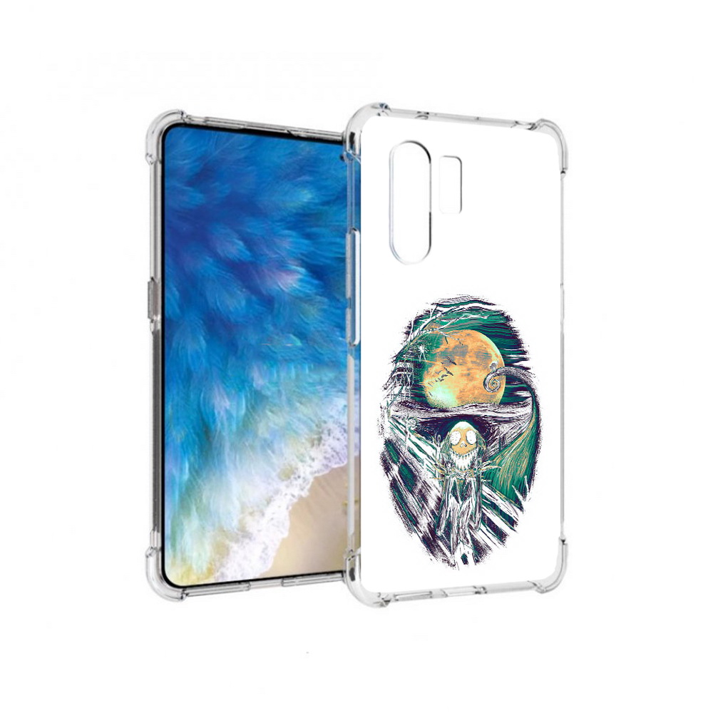 

Чехол MyPads Tocco для Vivo X30 зубастое существо абстракция (PT142331.408.370), Прозрачный, Tocco
