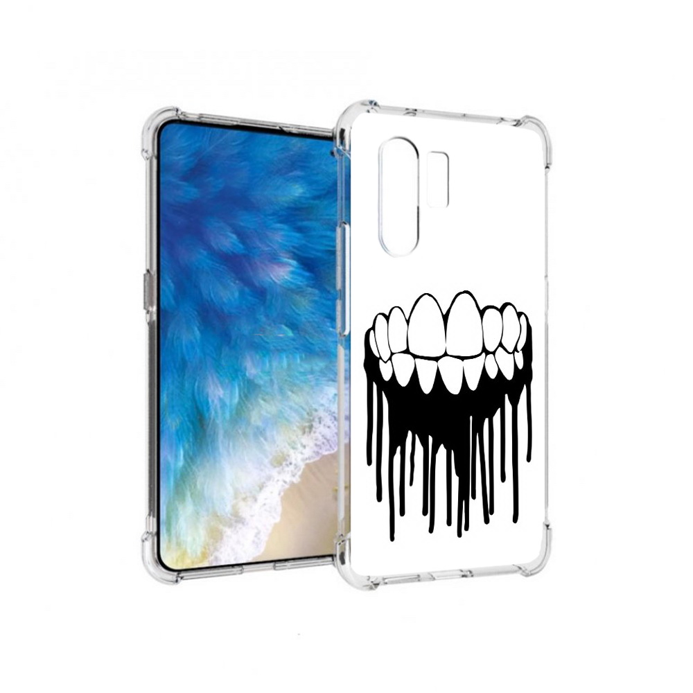 

Чехол MyPads Tocco для Vivo X30 зубы (PT142331.408.372), Прозрачный, Tocco