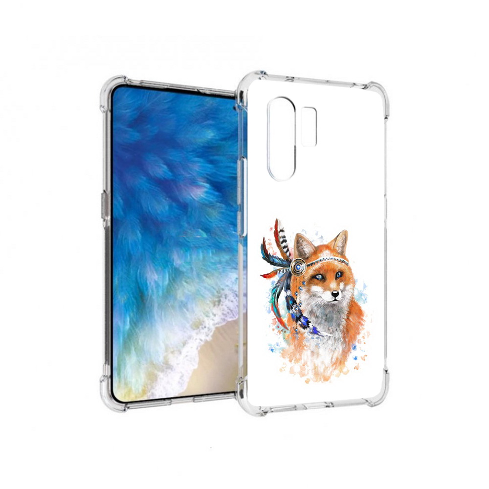 

Чехол MyPads Tocco для Vivo X30 инду лиса (PT142331.408.377), Прозрачный, Tocco