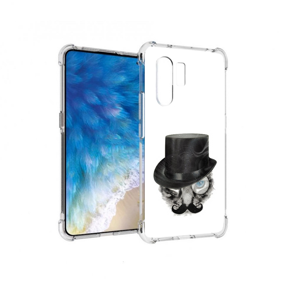 

Чехол MyPads Tocco для Vivo X30 интелегентный кот (PT142331.408.378), Прозрачный, Tocco