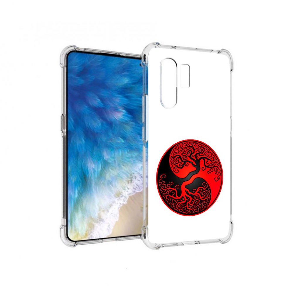 

Чехол MyPads Tocco для Vivo X30 инь янь дерево (PT142331.408.379), Прозрачный, Tocco