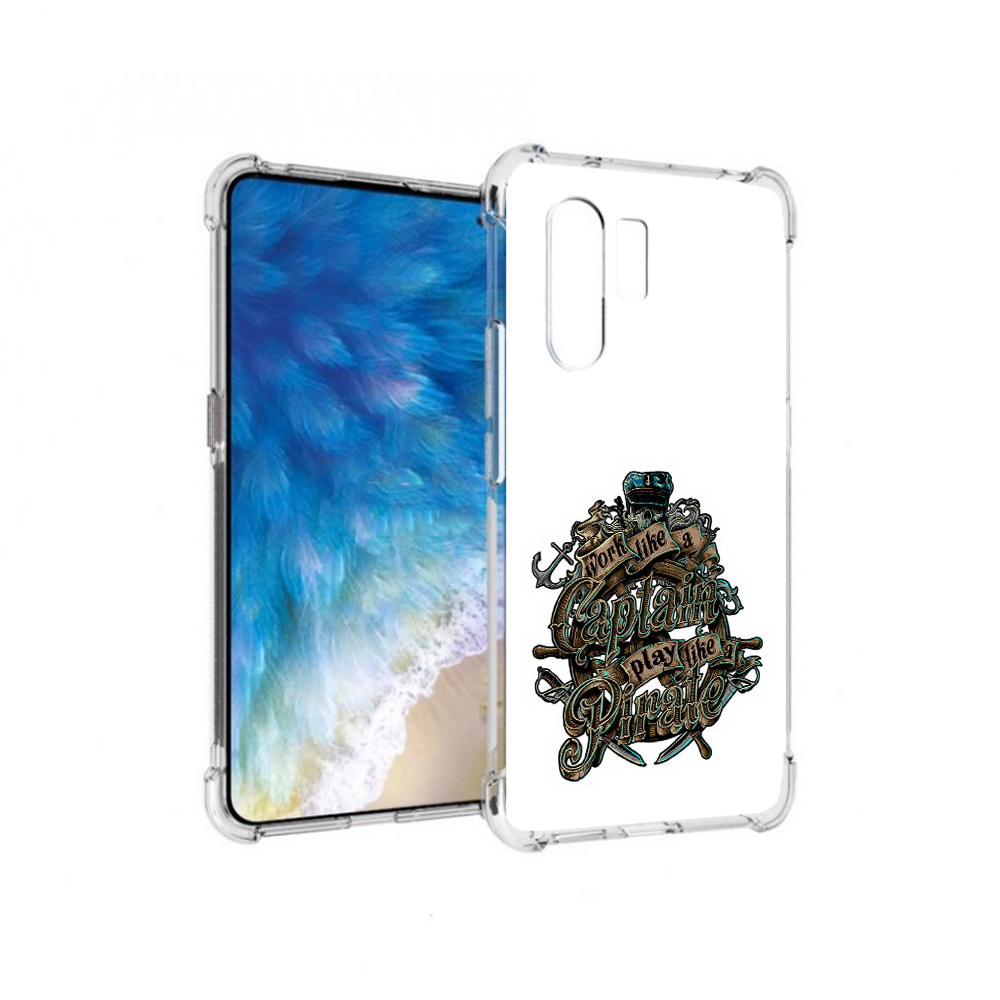 

Чехол MyPads Tocco для Vivo X30 капитан пиратов (PT142331.408.385), Прозрачный, Tocco