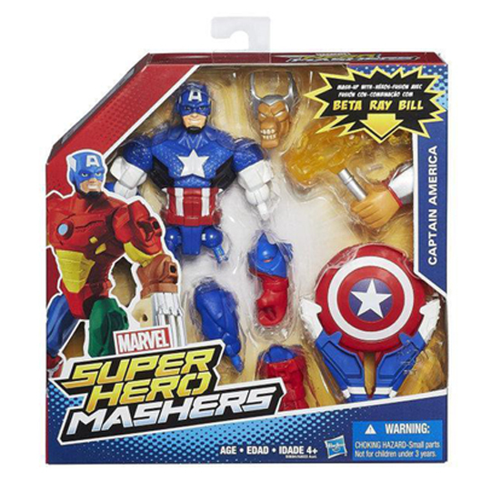 

Разборные фигурки Hasbro Мстители A6833 №1 - Капитан Америка, Мстители A6833 Разборные фигурки №1 - Капитан Америка