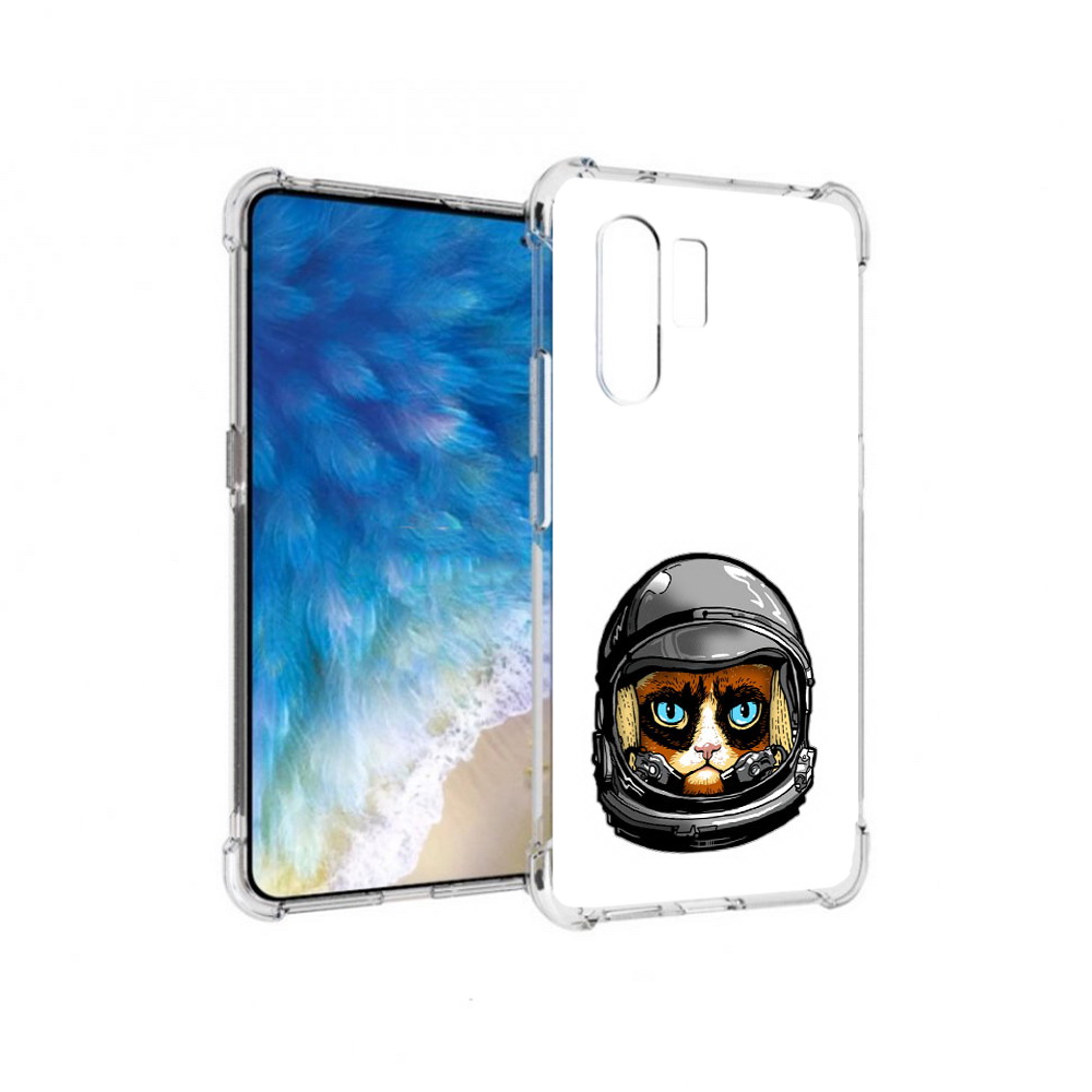

Чехол MyPads Tocco для Vivo X30 кот космонавт (PT142331.408.400), Прозрачный, Tocco