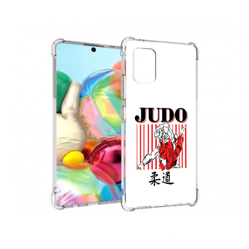 

Чехол MyPads Tocco для Samsung Galaxy A71 Дзюдо (PT226912.529.66), Прозрачный, Tocco
