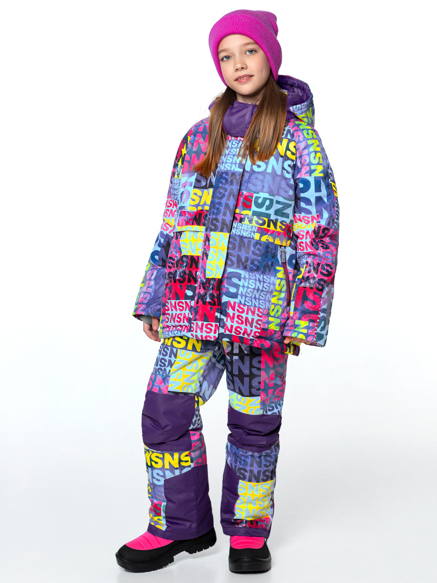 

Комплект верхней одежды детский NIKASTYLE 7з2624, розовый/сирень, 134, Розовый;фиолетовый, 7з2624