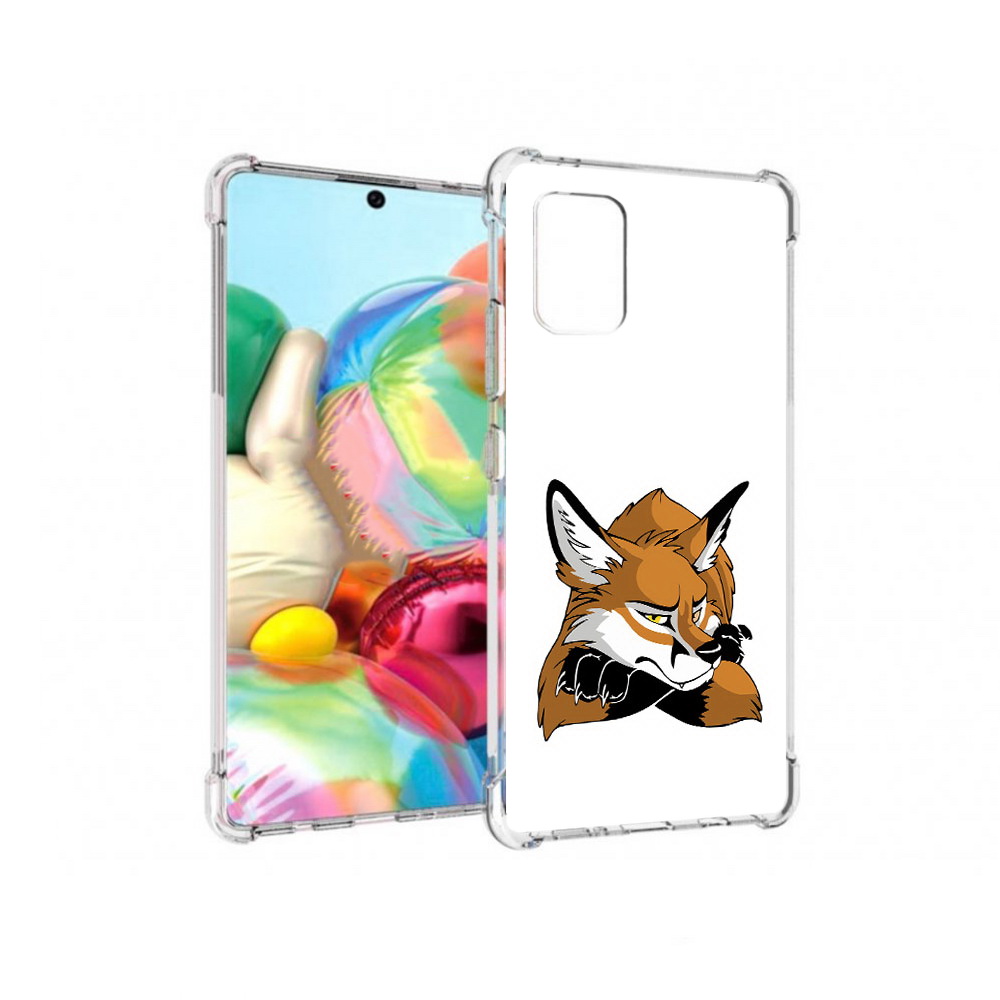 

Чехол MyPads Tocco для Samsung Galaxy A71 фокс (PT226912.529.660), Прозрачный, Tocco