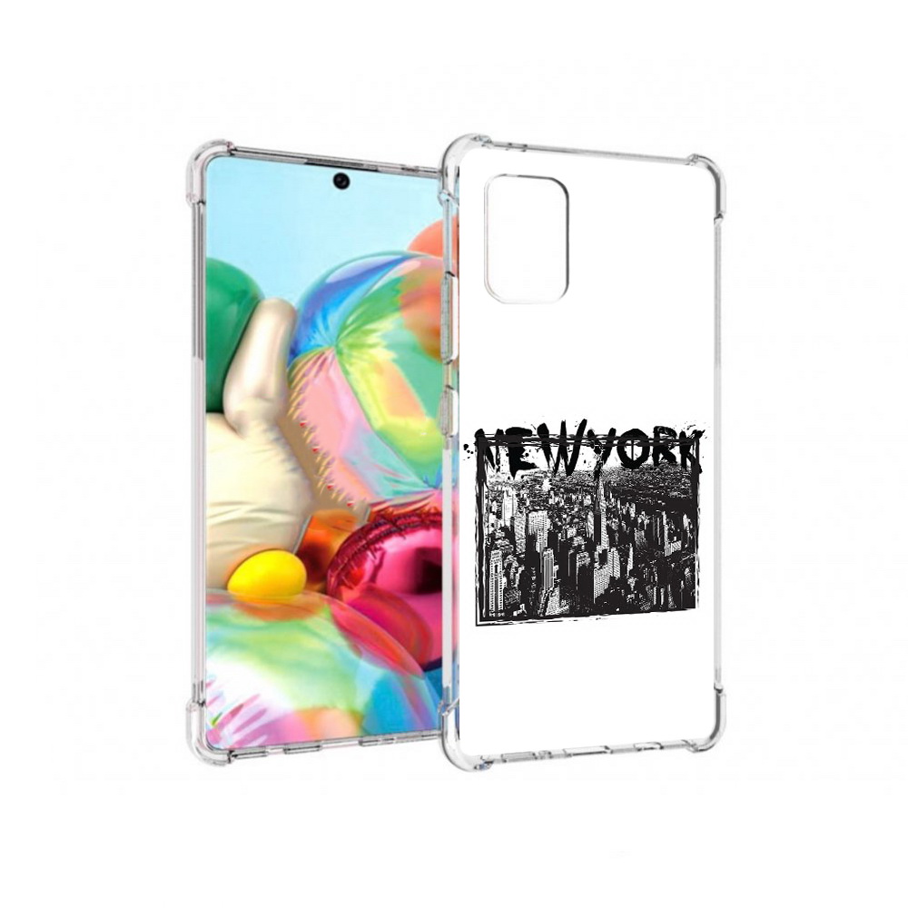 

Чехол MyPads Tocco для Samsung Galaxy A71 че (PT226912.529.671), Прозрачный, Tocco