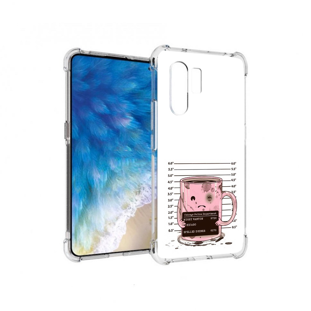 

Чехол MyPads Tocco для Vivo X30 кружка (PT142331.408.420), Прозрачный, Tocco